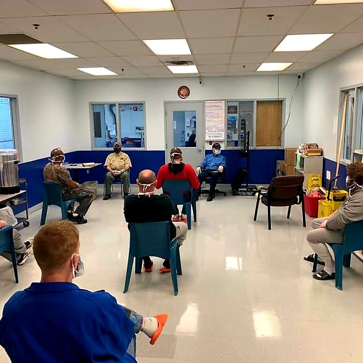 Jail Ministry Male Only during Covid