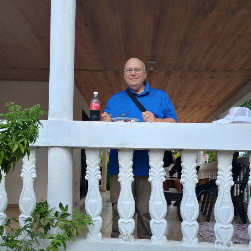 Larry Richey in Haiti September 2025